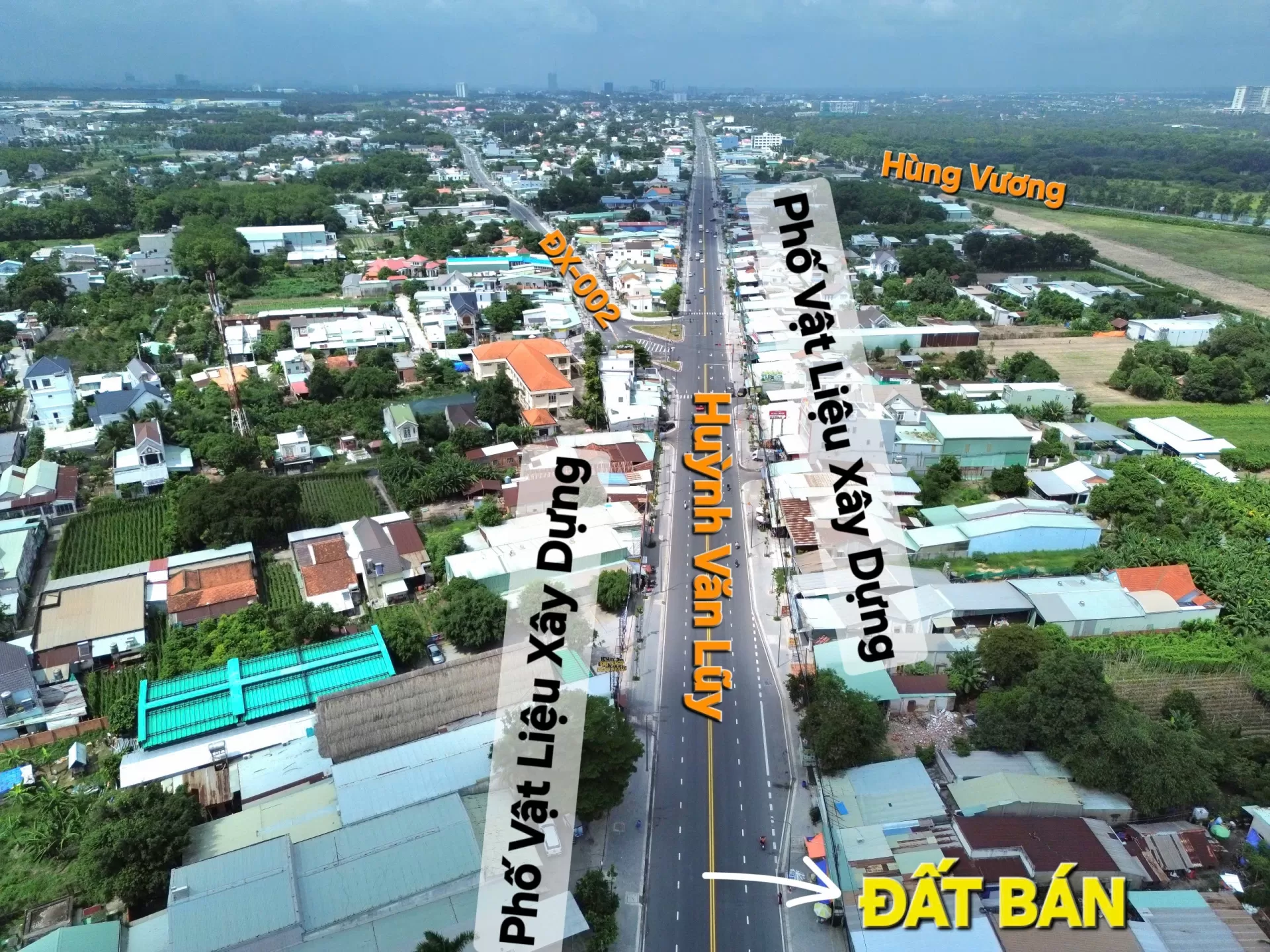 Bán đất lô góc 2 mặt tiền đường Huỳnh Văn Lũy Thủ Dầu Một 390m², thổ cư, kinh doanh tốt