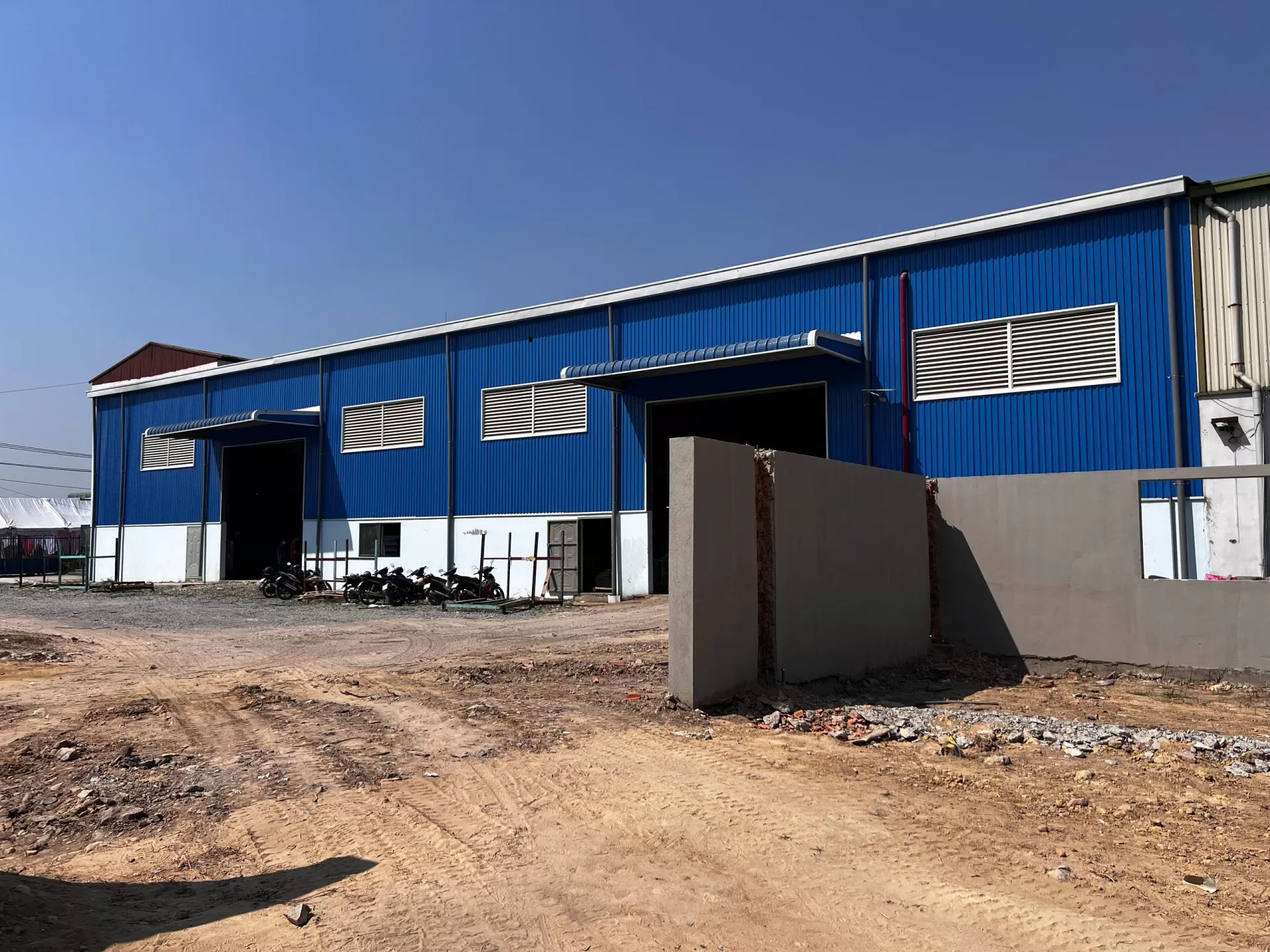 Cho thuê xưởng 2.100m² Tân Uyên Bình Dương – PCCC nghiệm thu, hoạt động 02/2026