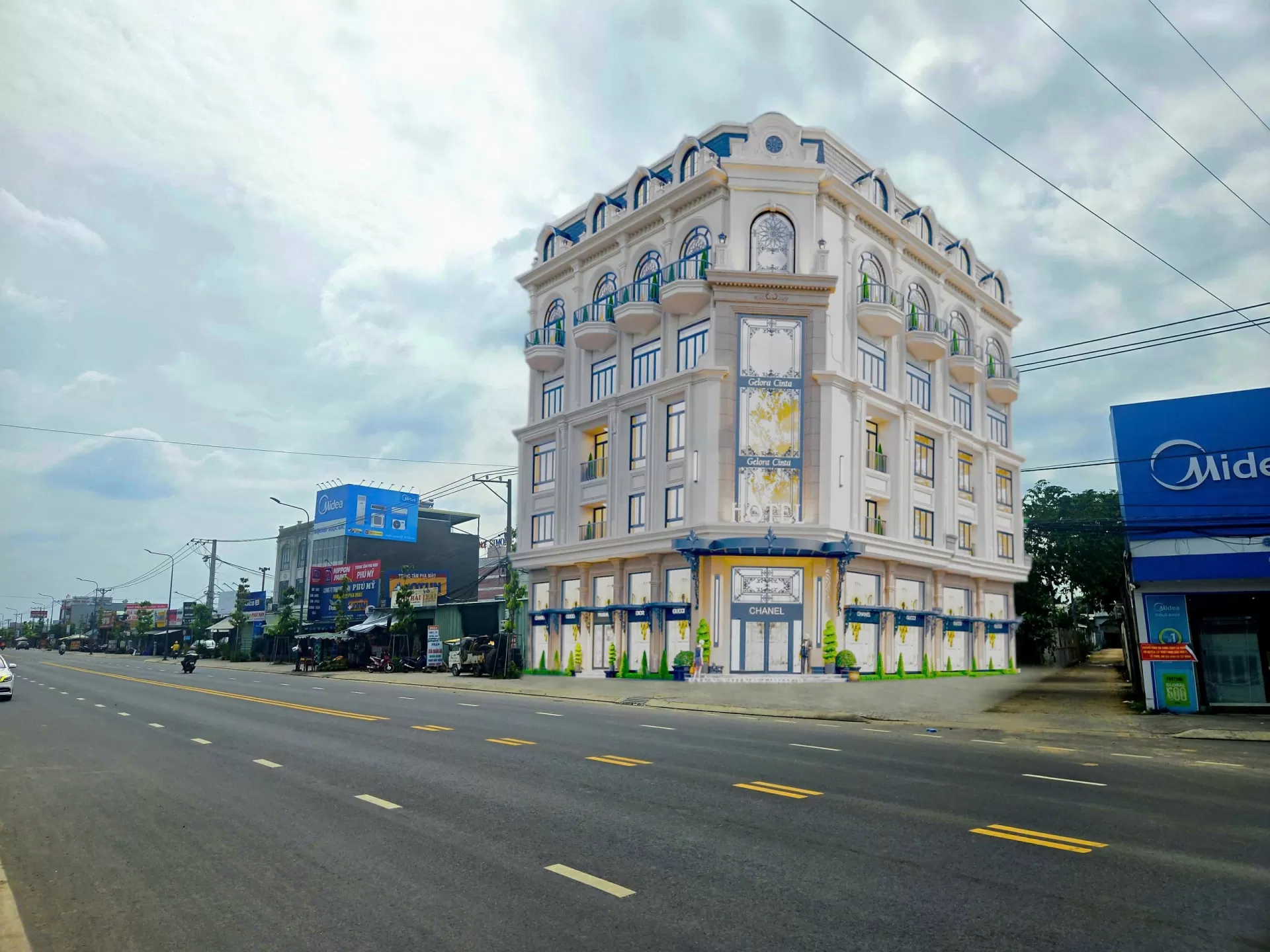 Bán đất lô góc 2 mặt tiền đường Huỳnh Văn Lũy Thủ Dầu Một 390m², thổ cư, kinh doanh tốt